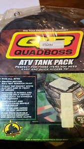 QuadBoss 156571 Tank Pack Black New - Picture 1 of 1