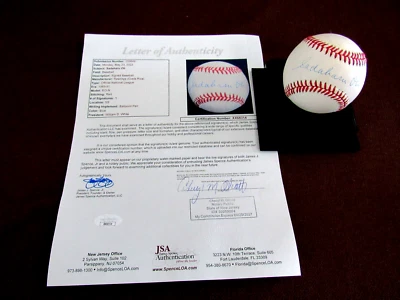 SADAHARU OH JAPAN'S HANK AARON HR KING HOF AUTO SIGNED VTG ONL BASEBALL JSA LOA - Image 1 of 4