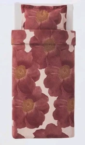 Ikea Svartklint Single Quilt/Doona Cover 200x150cm with Pillowcase 50x80cm - Picture 1 of 2