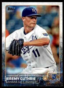 2015 Topps Series 1 Jeremy Guthrie #235 Kansas City Royals - Picture 1 of 2
