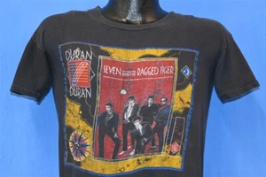 vintage 80s DURAN DURAN SEVEN AND THE RAGGED TIGER 1983 ALBUM NEW WAVE t-shirt S - Picture 1 of 3