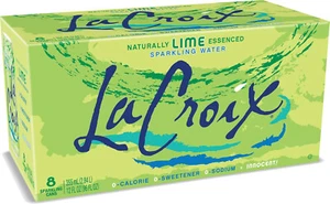 LaCroix Sparkling Water, Lime, 12 Fl Oz (pack of 8) - Picture 1 of 1