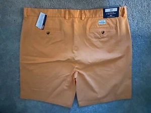 NWT Vineyard Vines Mens 9" Inseam Cotton Stretch Breaker Shorts Size 40 Orange - Picture 1 of 2