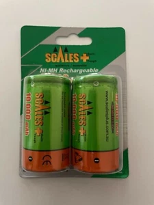 Rechargeable Batteries D size - 1.2v 10,000 NiMh 2 Pack - Picture 1 of 2
