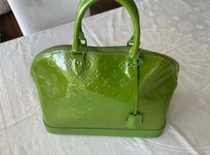 Louis Vuitton Alma Leder Handtasche Vert Tonic - Bild 1 von 6