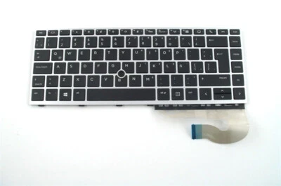 New-Orig HP Elitebook 840 845 G5 G6 14.0" Latin-Spanish BL Keyboard L14377-161 - Image 1 of 2
