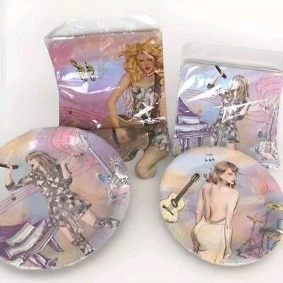 Taylor Swift Birthday Party Supplies-Pop Music  🎶  Free 🎁 Gift & Free Shipping - Image 1 of 4
