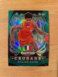 Prizm Draft Picks Killian Hayes Crusade Green Rookie RC 2020-21 - Pistones, #92 - Imagen 1 de 2