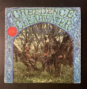 Creedence Clearwater Revival Self Titled LP signed By Stu Cook Vinyl Autographed - Picture 1 of 2