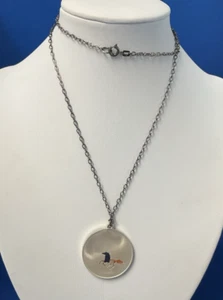 Silver 925 Necklace Black Beauty Centenary 1977 with 24 “ Chain & original box - Picture 1 of 6