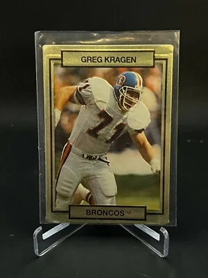1990 Hi-Pro Football Greg Kragen Card #67 - Image 1 of 2