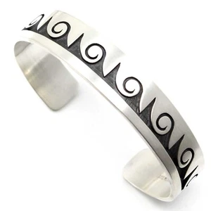 Hopi Wolken, Wellen & Regen Armband von Seweyestewa - mehrere Größen - Bild 1 von 4