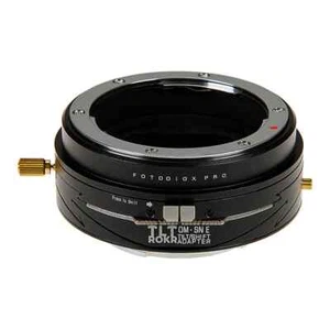 Fotodiox Tilt/Shift Objective Adapter Olympus Om Lens To sony Alpha E Camera - Picture 1 of 6