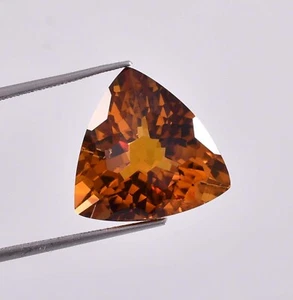 Bi-Color Bolivia Ametrine 13.90 Ct Untreated Master Cut Gemstone (GIT) Certified - Picture 1 of 7