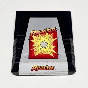 1982 Parker Brothers Atari Vcs Cartridge Reactor Retro Arcade Was Game - Picture 1 of 1