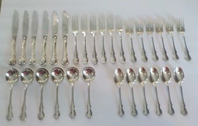Towle FRENCH PROVINCIAL Sterling Silver Luncheon Set, Service for 6, 30-Piece - Image 1 of 4
