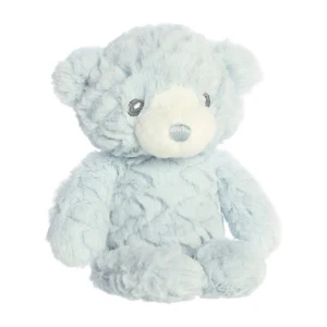 ebba - Huggy Bear - 10" Blue Snuggly Baby Stuffed Animal - Picture 1 of 4