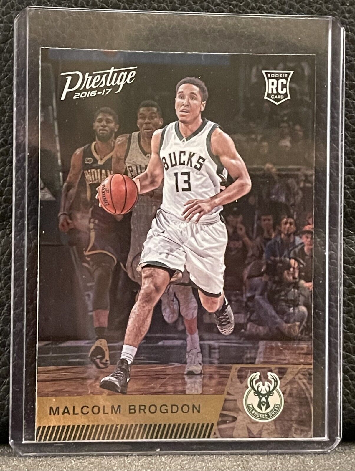 2016-17 Prestige Malcolm Brogdon RC #182 Virginia Cavaliers - Milwaukee Bucks