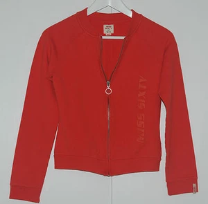 Sweatshirt Miss Sixty Zip Rot GRÖSSE S Guter Zustand - Picture 1 of 4