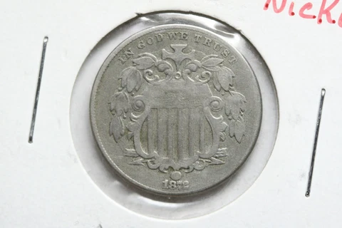 1872 Shield Nickel Cover