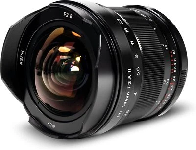 Pergear 14mm F2.8 II Manual Ultra-Wide Angle Lens for Nikon Z-Mount Cameras - Image 1 of 4