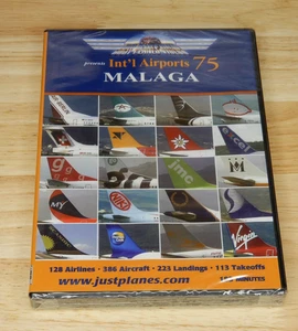 Just Planes Videos - Int'l Airports 75 Malaga (DVD, 2006) Brand New & Sealed - Picture 1 of 2