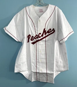 Maglia Baseball A League of Their Own Peaches Ufficiale Cast & Crew 1992 Taglia Unica - Foto 1 di 12