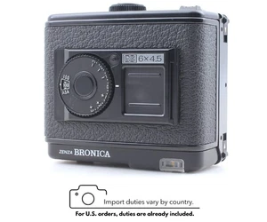Rare [MINT] Zenza Bronica GS 120 6x4.5 645 Film Back Holder For GS-1 From JAPAN - Picture 1 of 11