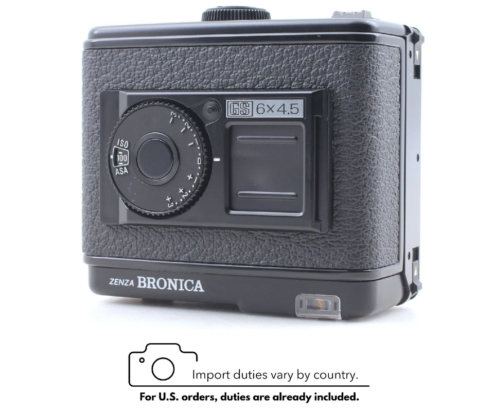 Rare [MINT] Zenza Bronica GS 120 6x4.5 645 Film Back Holder For GS-1 From JAPAN - Image 1 of 4