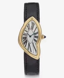 Dali Paris Crash Melting Vintage Watch Rare French Homage Irregular Dress Watch - Picture 1 of 5