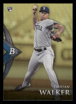 2014 Bowman Platinum Gold #1 Taijuan Walker - Image 1 of 2