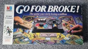 Go for Broke! MB Games - Vintage Board Game 1985 - See description - Picture 1 of 17
