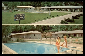 Postcard Blue Haven Motel Exterior View, Lake City, TN - Picture 1 of 2