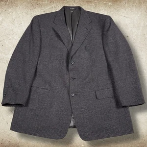 Vintage Givenchy Monsieur Blazer Size 48 R Worsted Classic USA Preppy Designer - Picture 1 of 12