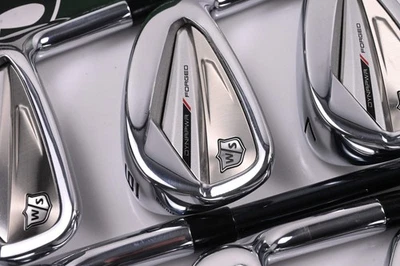 Wilson Staff DYNAPWR 2023 Forged Irons / 5-PW / Regular Flex Recoil DART 70 Shaf - Image 1 of 4