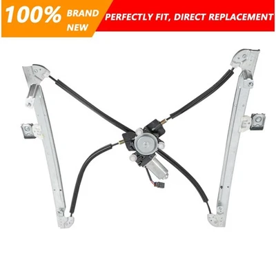 LH dianteiro para Chrysler Town Country Dodge Caravan com regulador de janela de energia do motor - Imagem 1 de 2