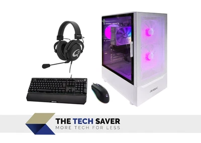 Custom Gaming PC i7-12700KF 64GB RAM 1TB SSD NVIDIA RTX 5060 Wi-Fi + Accessories - Image 1 of 4