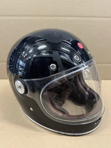 Bell Bullitt Retro Street Cruiser Motorcycle Helmet Solid Gloss Black XL - Bild 1 von 9