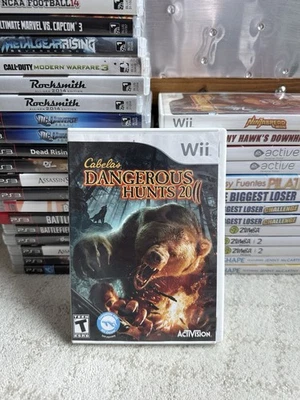 Cabelas Dangerous Hunts 2011 (Nintendo Wii) Complete CIB - Image 1 of 3