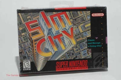 SimCity - Super Nintendo, 1996 Brand New - Image 1 of 4