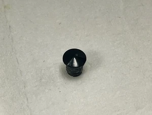 PARKER Vacumatic Fountain Pen Parts ~ Small BLACK Jewel ~ Barrel Endcap / Pencil - Picture 1 of 1