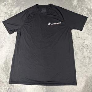 Camiseta Marines Hombres M Negra USMC El dolor es debilidad Dejando el cuerpo Hecha en EE. UU. - Imagen 1 de 8