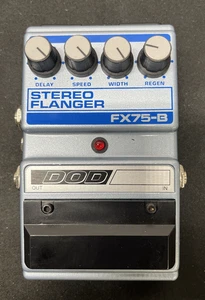 VINTAGE (80'S) DOD FX75-B Stereo Flanger Guitar Pedal - Picture 1 of 7