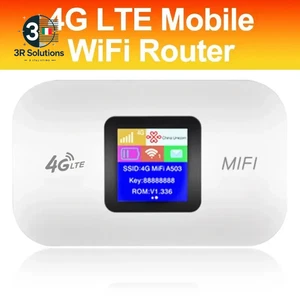 Router 4G Lte Wireless Wifi Modem Portatile Mini Hotspot Esterno Pocket Mifi 150 - Zdjęcie 1 z 15