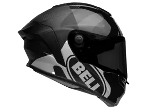 Bell Carbon "Race Star" Flex DLX Helmet Cousteau Black/White - Picture 1 of 6