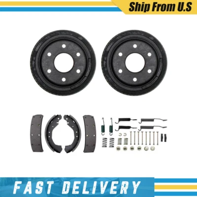 Se adapta a Chevrolet Blazer 1992-1994 tambores traseros zapatas de freno y kit de resorte de herrajes Foto 1 de 4