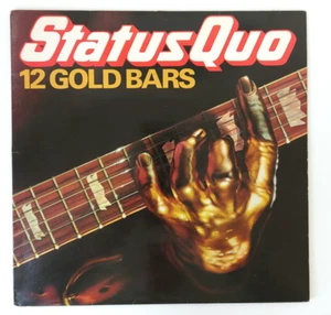 Status Quo 12 Gold Bars Vinyl Record LP QUO TV 1 1980 ROCKIN' ALL OVER THE WORLD - Picture 1 of 11