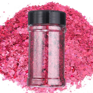 Holográfico Grueso Brillos, 3.5oz/100g Rojo Holográfico Brillos Polvo - Imagen 1 de 7