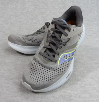 Zapatos para correr Saucony Ride 16 gris azul malla (S10831-15) para mujer talla 8W Foto 1 de 4