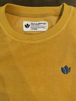 Suéter Dutch Bros Café Algodón Cuello Redondo Talla Grande Foto 1 de 3